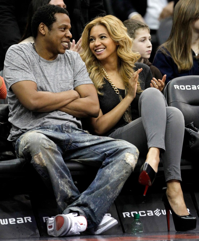Image: Jay-Z and Beyonce